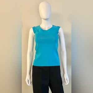 Banana Republic Petite Size S Turquoise Blue Tank Top